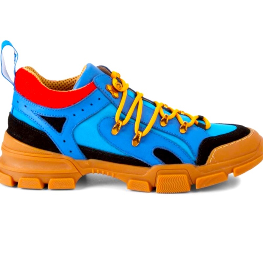 FRENCH CONNECTION SUEDE & LEATHER SNEAKERS